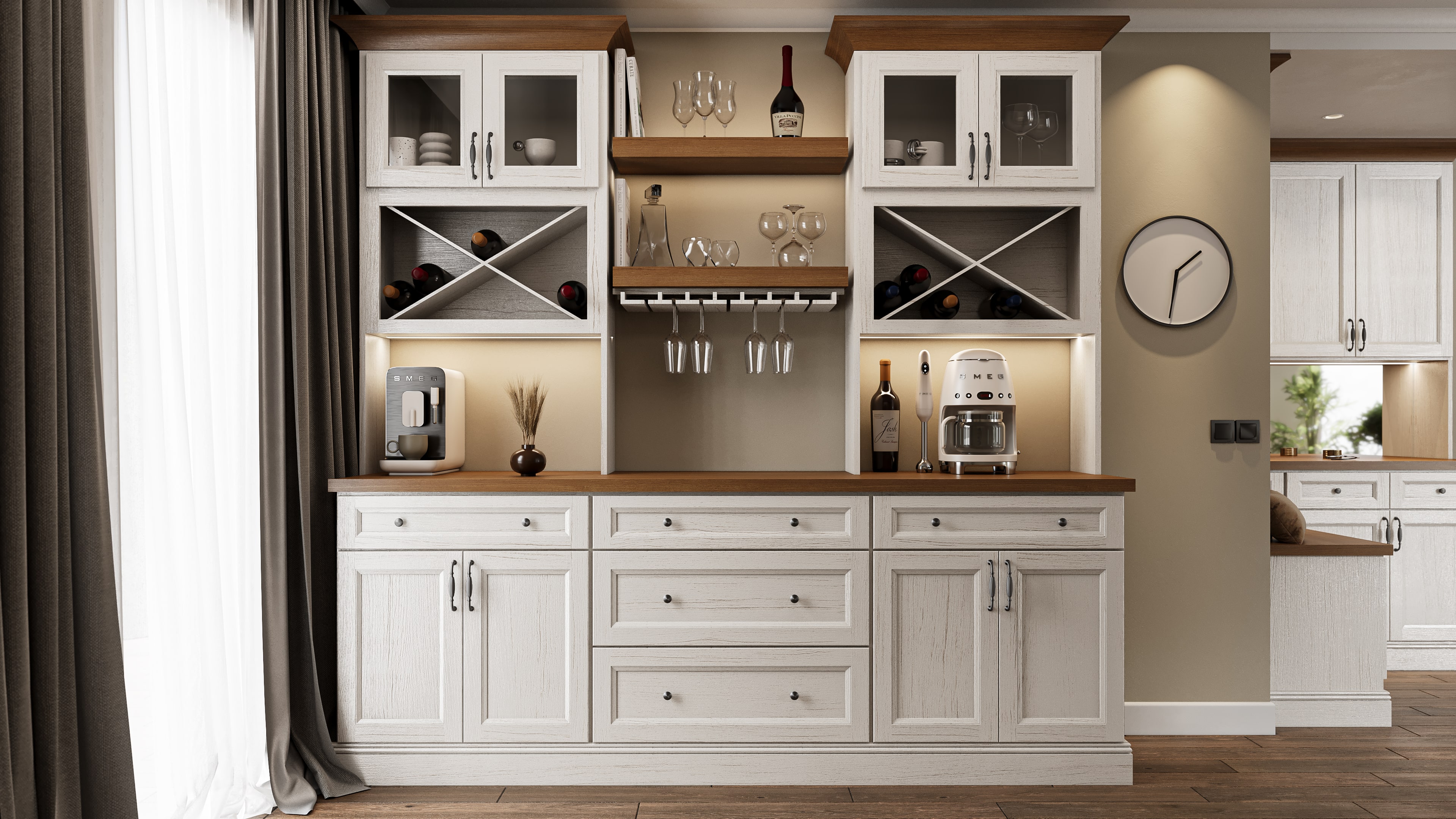 Ivory Oak door style